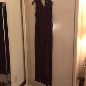 Ralph Lauren, Burgundy Dress